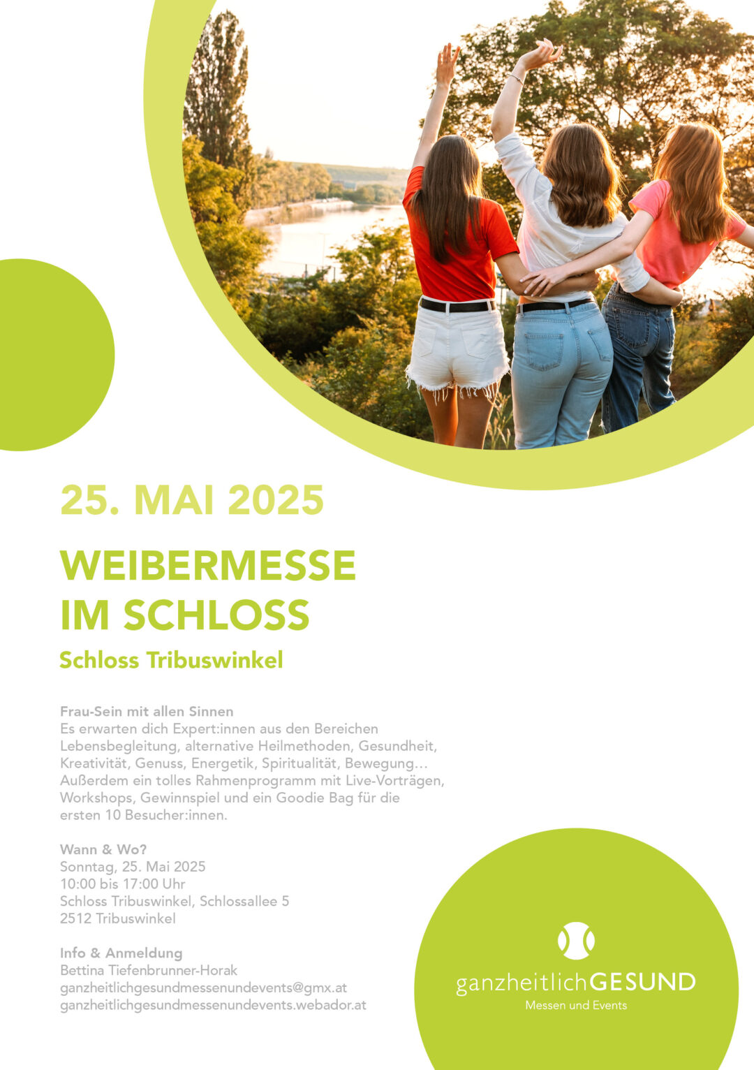 1.Weibermesse im Schloß Tribuswinkel – 25.5.25