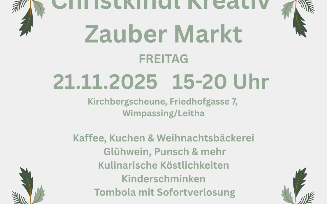 Kreativ Zaubermarkt 21.11.25